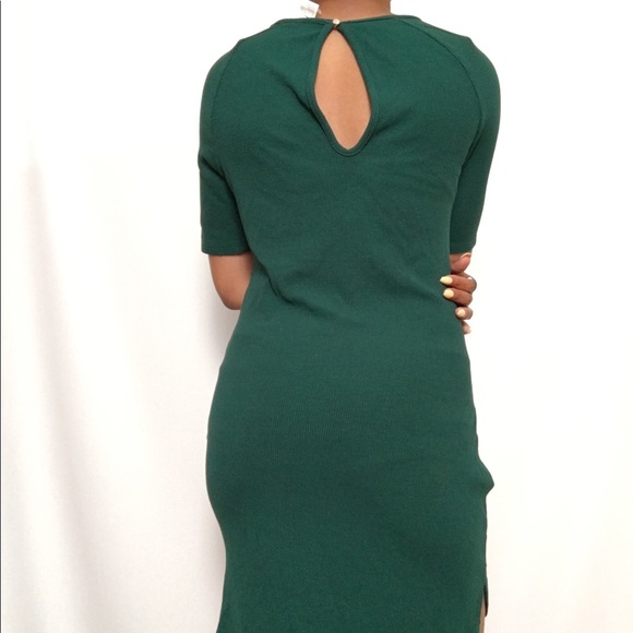 Green mini dress - Picture 3 of 3